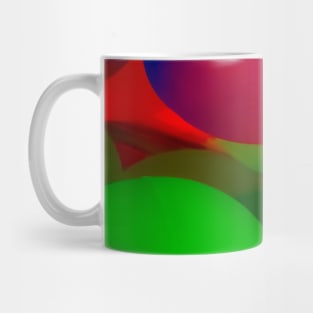 Rainbow Swirling Balls Mug